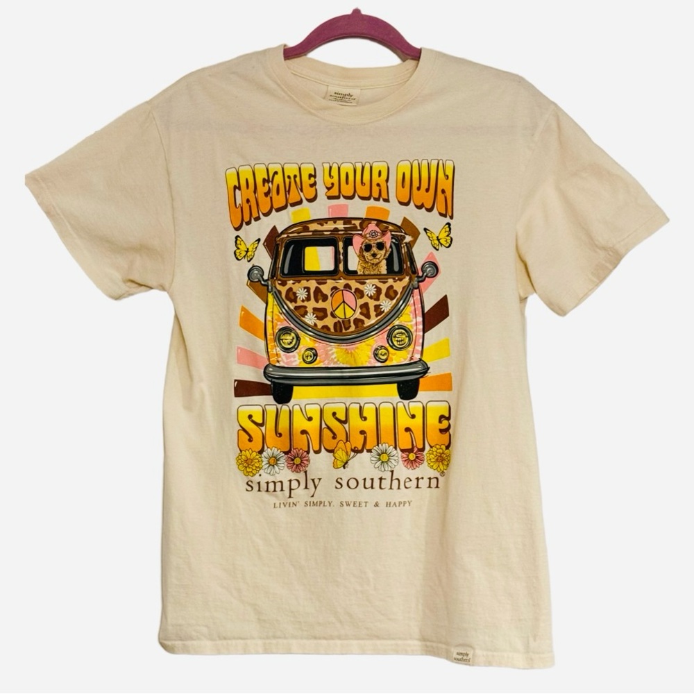 Simply Southern Yellow and Orange Kids T-Shirt